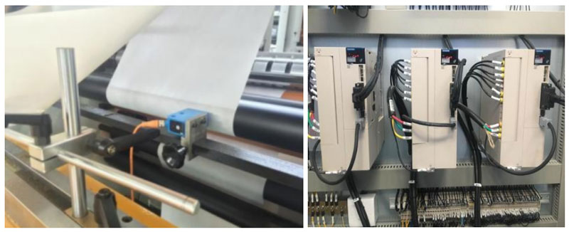 Máquina automática para fabricar bolsas de papel con fondo en V de alta velocidad